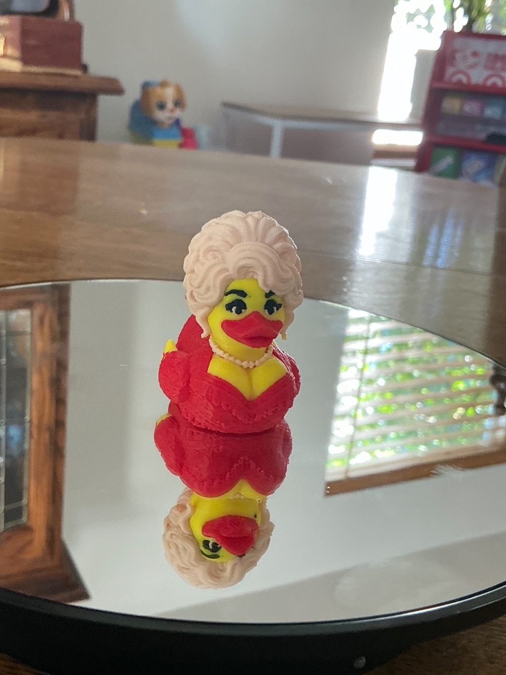 Dolly rubber ducky
